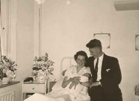 Kraambed Maria in 1961