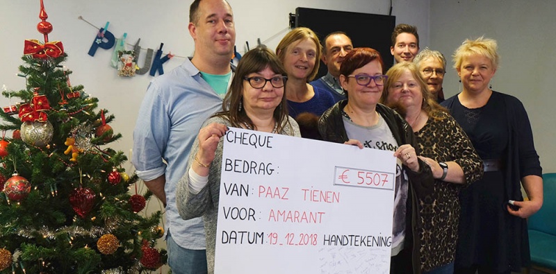 6500 euro voor Music for Life